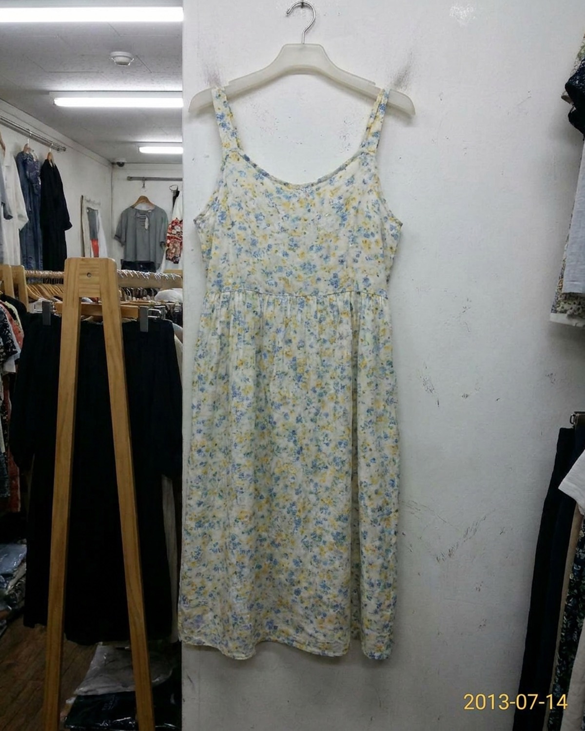 Vestido, en percha